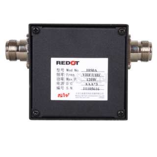 REDOT Digital Protable Mini VHF/UHF Power&SWR Meter 120W For Yaesu Two 