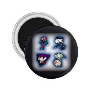  Invader Zim Souvenir Magnet 2.25  Kitchen 