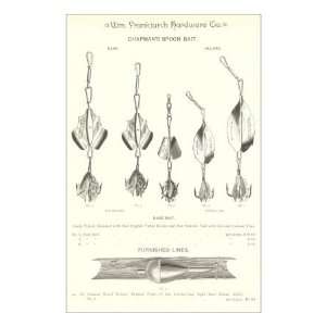  Chapmans Spoon Lures Premium Poster Print, 8x12