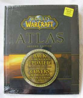 WORLD OF WARCRAFT ATLAS – Second Edition Strategy Game Guide BRAND 