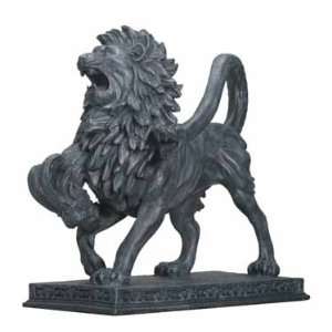   Chimera Statue Lion Snake & Goat Gray Stone Look 6.5in