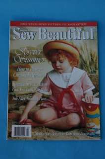 Sew Beautiful Magazine Summer 1997 Smocking Embroidery  