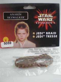 Star Wars JEDI Apprentice BRAID for Anakin Skywalker Ep2 Rubies 5059 