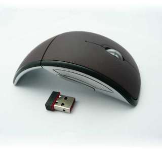 GHz Optical Mouse Wireless Cordless Mice Brown 1pcs  