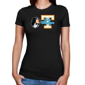  UT Vols T Shirt  Tennessee Lady Vols Ladies Black Smokey 