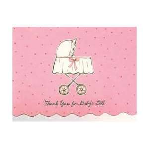   Carriage Thank You for Babys Gift Cards   Box of 10 Thank You Cards