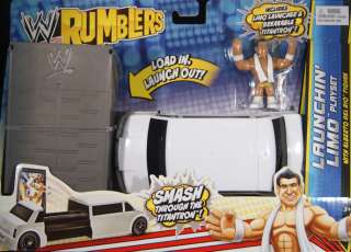   DEL RIO W/ LAUNCHIN LIMO PLAYSET   WWE RUMBLERS TOY WRESTLING FIGURE