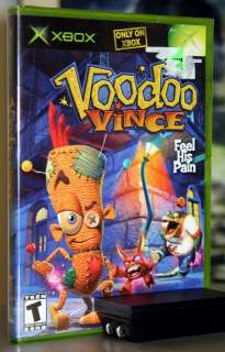   Vince   Feel His Pain for the Original Xbox Factory Sealed Platformer