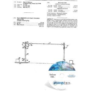  NEW Patent CD for BALL THROWING ACCURACY TRAINING 