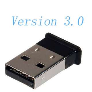 USB Ultra Mini Bluetooth Version 3.0 Adapter Wireless Dongle + HS 