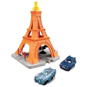    Price GeoTrax Disney/Pixar Cars 2 Eiffel Tire Crash Toys & Games