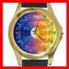 Gemini Zodiac Round Metal Watch   a31103  