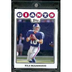  2008 Topps # 21 Eli Manning   New York Giants   NFL 