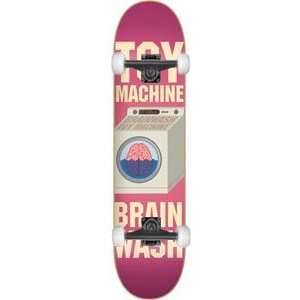  Toy Machine Brainwash Machine Complete   8.25 w/Black Trucks 