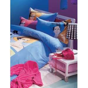  Twin Ladys dream twin duvet cover and a bonus pillow sham 