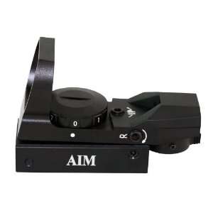  Aim Sports Red Dot Sight with 4 Different Reticles Sports 