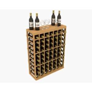  Wooden Wine Rack with Table Top Grotto   Unfinished 