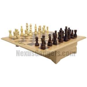   Chess Set with Secret Storage   BRAND NEW DESIGN