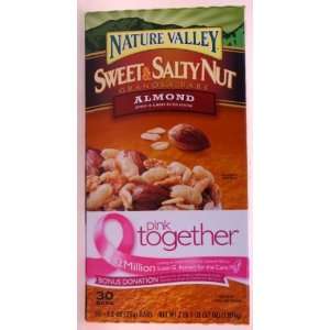 NATURE VALLEY Sweet and Salty Nut Granola Bars   almond dipped in 