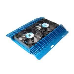  Vantec Hdc502a Dual 5cm Fan Hdd Cooler Aluminum Alloy Twin 