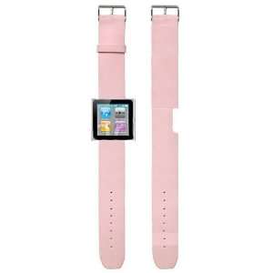  Navitech Pink i Watch Strap for the New Apple iPod Nano 6G 