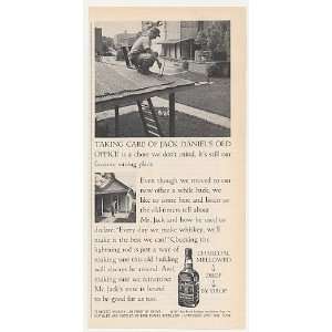  1967 Jack Daniels Whiskey Repairing Old Office Photo Print 