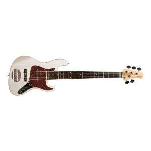   55 60 LE 5 Strings Bass Guitar, Translucent White Musical Instruments